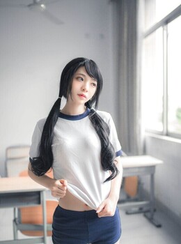 疯猫ss-体操服白丝 画像46枚